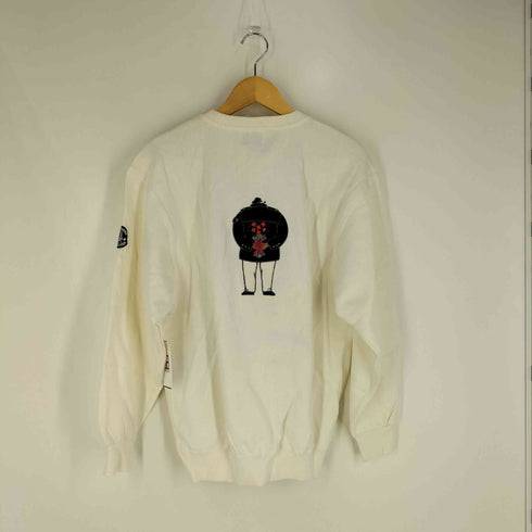 LUPO DI MARE SINA COVA 両面刺繍 クルーネックスウェット メンズ import:M